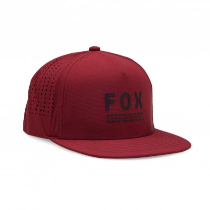 Pánská kšiltovka Fox Non Stop Tech Snapback - Scarlet