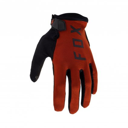 Pánské rukavice Fox Ranger Glove Gel - Burnt Orange