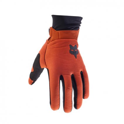 Pánské rukavice Fox Defend Thermo Glove - Burnt Orange