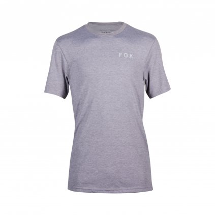 Pánské triko Fox Magnetic Ss Tech Tee - Heather Graphite