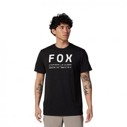 Pánské triko Fox Non Stop Ss Tech Tee - Black
