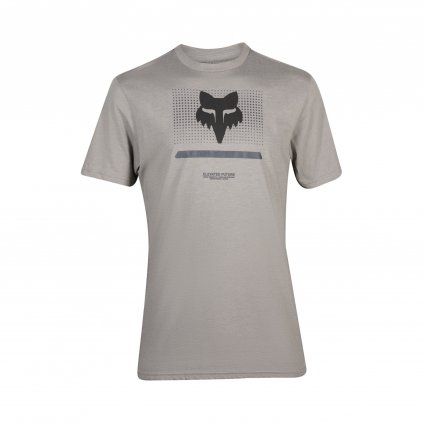 Pánské triko Fox Optical Ss Prem Tee - Heather Graphite