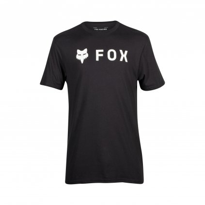 Pánské triko Fox Absolute Ss Prem Tee - Black