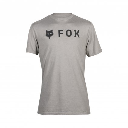 Pánské triko Fox Absolute Ss Prem Tee - Heather Graphite