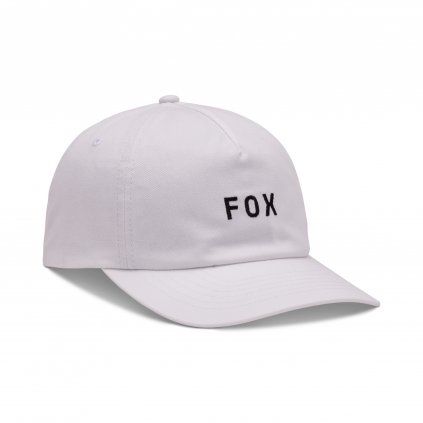 Dámská kšiltovka Fox W Wordmark Adjustable Hat - White