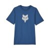 Dětské triko Fox Yth Fox Legacy Ss Tee - Indigo