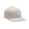 Pánská čepice Fox Fox Head Flexfit Hat - Vintage White