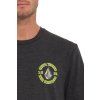 Pánské triko Volcom Fried Hth Sst Heather Black