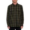 Pánská košile Volcom Shadowstone Flannel Ls - Wintermoss
