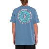Pánské triko Volcom Easy Orbit Sst - Blueberry