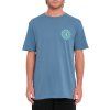 Pánské triko Volcom Easy Orbit Sst - Blueberry