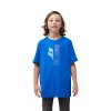 Dětské triko Fox Yth Throttle Ss Tee - Blue