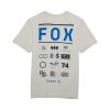 Pánské triko Fox Race Spec Ss Prem Tee - Light Grey