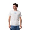 Pánské triko Fox Race Spec Ss Prem Tee - Light Grey