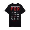 Pánské triko Fox Race Spec Ss Prem Tee - Black