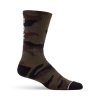 Pánské ponožky Fox Fox Camo Crew Sock - Green Camo
