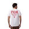 Pánské triko Fox Speed & Service Ss Prem Tee - Optic White