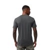 Pánské triko Fox Race Crew Ss Prem Tee - Dark Shadow