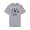 Pánské triko Fox Emblem Ss Prem Tee - Steel Grey