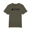 Pánské triko Fox Absolute Ss Prem Tee - Olive Green