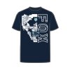 Dětské triko Fox Yth Image Skull Ss Tee - Midnight