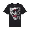 Dětské triko Fox Yth Image Skull Ss Tee - Black