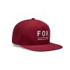 Pánská kšiltovka Fox Non Stop Tech Snapback - Rust
