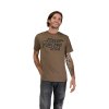 Pánské triko Fox Fox Flag Ss Prem Tee - Military