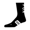 Cyklo ponožky Fox 6" Flexair Merino Sock - Black