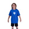 Dětské triko Fox Yth Fox Legacy Ss Tee - Blue