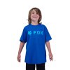 Dětské triko Fox Yth Absolute Ss Tee - Blue