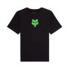 Dětské triko Fox Yth Spire Ss Tee - Black