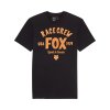 Pánské triko Fox Slogan S Prem Tee - Black
