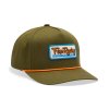 Pánská čepice Fox Equipped Snapback Hat - Olive Green