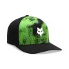 Pánská čepice Fox Fox Rs Flexfit Hat - Fluorescent Green