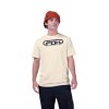 Pánské triko Fox Global Ss Prem Tee - Off White