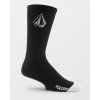 Ponožky Volcom Full Stone Sock 3Pk - Black