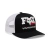 Dětská kšiltovka Fox Yth Checker Mesh Trucker Hat - Black