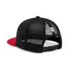 Pánská kšiltovka Fox Image Print Snapback Trucker - Black