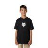 Dětské triko Fox Yth Fox Head Ss Tee - Ultra Black