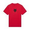 Pánské triko Fox Fox Head 195 Original Ss Tee - Flame Red