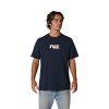 Pánské triko Fox Checker 195 Original Ss Tee - Midnight