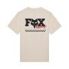 Pánské triko Fox Checker 195 Original Ss Tee - Off White