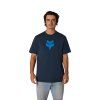 Pánské triko Fox Vision 195 Original Ss Tee - Galaxy Blue