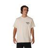 Pánské triko Fox Trick 195 Original Ss Tee - Off White