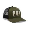 Pánská kšiltovka Fox Block Mesh Trucker Hat - Army