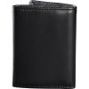 Pánská peněženka FOX Trifold Leather Wallet - NS - Black