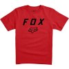 Dětské triko Fox Youth Legacy Moth Ss Tee Dark Red