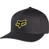 Pánská kšiltovka Fox Legacy Flexfit Hat Black/Yellow