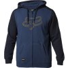 Pánská mikina Fox Destrakt Zip Fleece Light Indigo